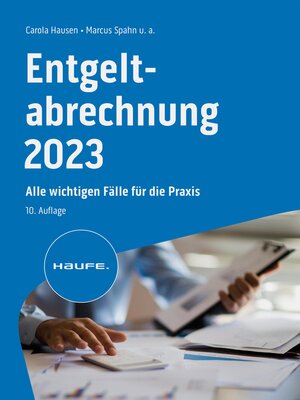 cover image of Entgeltabrechnung 2023